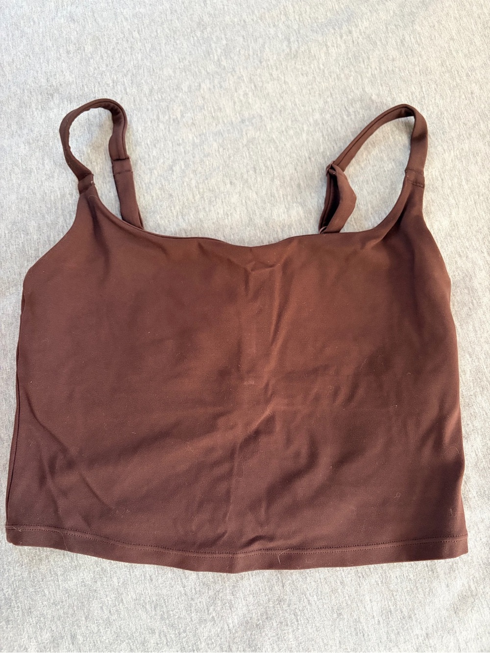 Vitality Brown Tank Top